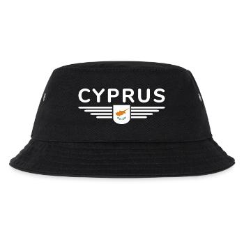 Zypern Design – Insel der Vielfalt - Kinder Bucket Hat - Schwarz - Vorne