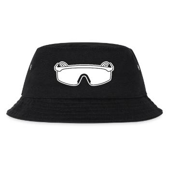 80s Sunglasses - Kids’ Bucket Hat - black - Front