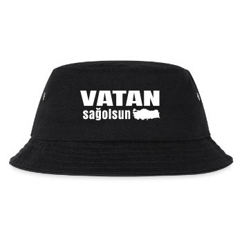 Vatan Sagolsun V1 Blanc - Bob Enfant - noir - Devant