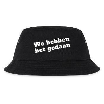 We did it - Kids’ Bucket Hat - black - Front