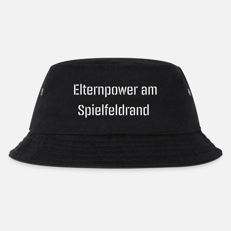 Elternpower am Spielfeldrand - Kinder Bucket Hat - Schwarz