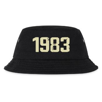 Jubiläum 1983 - Kinder Bucket Hat - Schwarz - Vorne