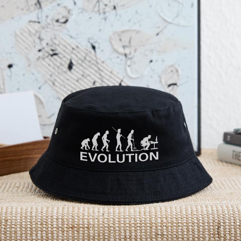 Programmierer Evolution Informatiker Entwickler Kinder Bucket Hat