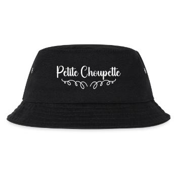 Kleine Choupette - Kinder Bucket Hat - Schwarz - Vorne