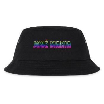 josé maria rs regenbogen - Kinder Bucket Hat - Schwarz - Vorne
