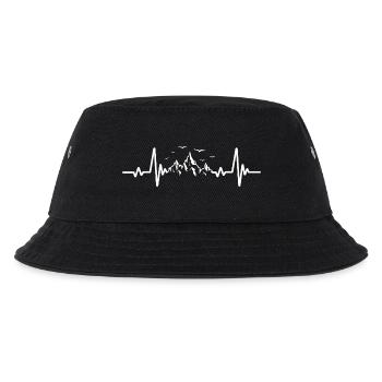 Heart of the mountains - Kids’ Bucket Hat - black - Front