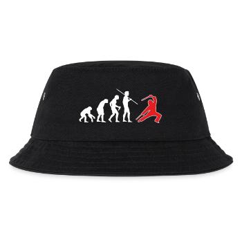 Escrima Evolution 4 - Kinder Bucket Hat - Schwarz - Vorne