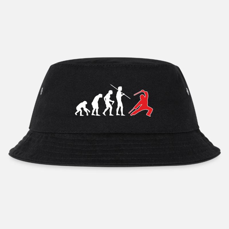 Escrima Evolution 4 - Kinder Bucket Hat - Schwarz