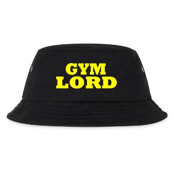 Gym lord - Kids’ Bucket Hat - black - Front