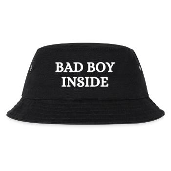 Stilvolles Statement mit rebellischem Flair - Kinder Bucket Hat - Schwarz - Vorne