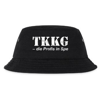 TKKG Die Profis In Spe Weiß - Kinder Bucket Hat - Schwarz - Vorne