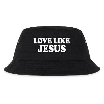 Love like jesus - Kinder Bucket Hat - Schwarz - Vorne