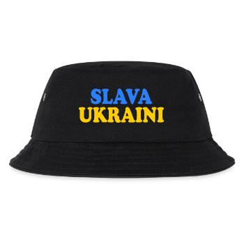 Ukraine - Kinder Bucket Hat - Schwarz - Vorne