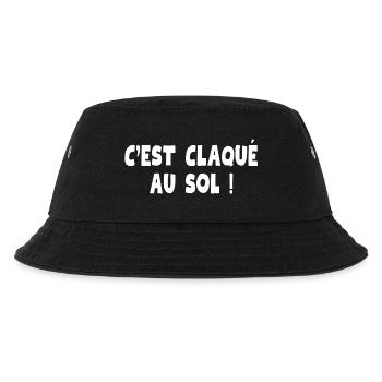 c'est claqué au sol, geek, jeux vidéo - Bob Enfant - noir - Devant