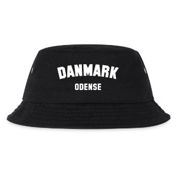 ODENSE Denmark Dänemark - Kinder Bucket Hat - Schwarz - Vorne