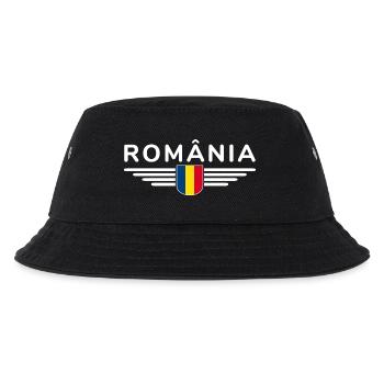Bukarest T-Shirt für Rumänien Fans - Kinder Bucket Hat - Schwarz - Vorne