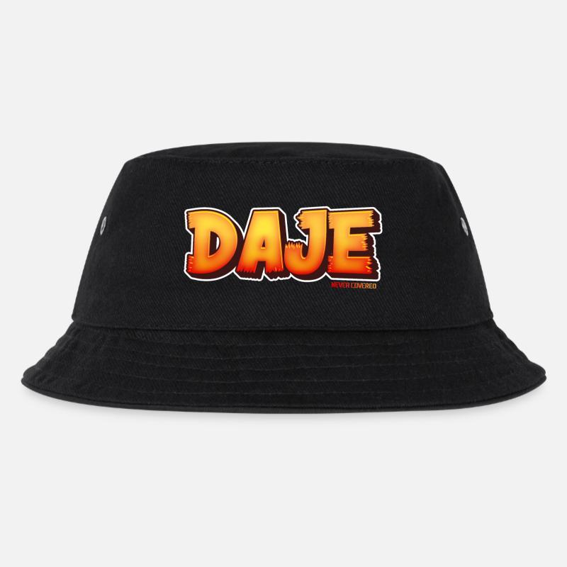 Römische Redewendungen: DAJE - Kinder Bucket Hat - Schwarz