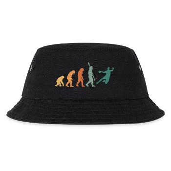 Evolution Handball Retro - Kinder Bucket Hat - Schwarz - Vorne