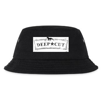 deep cut schild neu - Kinder Bucket Hat - Schwarz - Vorne