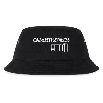 Calisthenics Street Art - Kinder Bucket Hat - Schwarz - Vorne