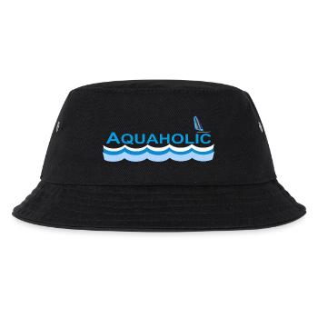 AQUAHOLIC - Kids’ Bucket Hat - black - Front