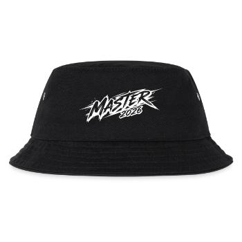 Master 2026 - Kinder Bucket Hat - Schwarz - Vorne