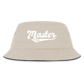 Diplôme de Master 2026 - Bob Enfant - blanc cassé/bleu marine - Devant