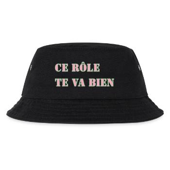 THIS ROLE SUITS YOU WELL - Kids’ Bucket Hat - black - Front