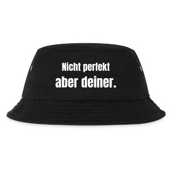 Not perfect – but yours. - Kids’ Bucket Hat - black - Front