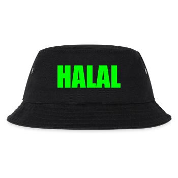Halal - Kids’ Bucket Hat - black - Front