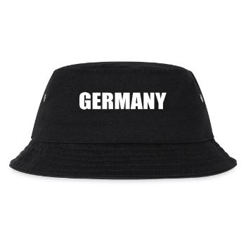 Deutschland - Kinder Bucket Hat - Schwarz - Vorne