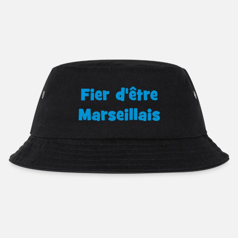 Fier d'être marseillais - Bob Enfant - noir