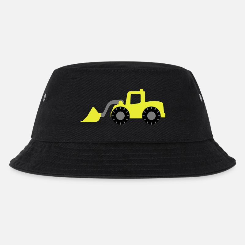 bagger - Kinder Bucket Hat - Schwarz