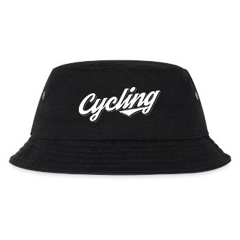 Fahrrad Fahrradfahren Fahrradtour Bicycle - Kinder Bucket Hat - Schwarz - Vorne