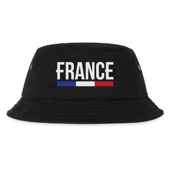 France drapeau bleu blanc rouge B - Bob Enfant - noir - Devant