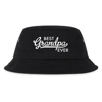 Best grandpa ever - Kids’ Bucket Hat - black - Front