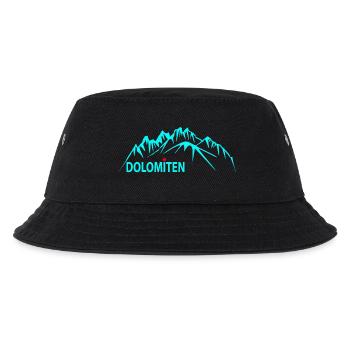 Illustration du panorama des montagnes des Dolomites - Bob Enfant - noir - Devant