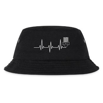 Heartbeat Impression 3D drôle TShirt Design - Bob Enfant - noir - Devant