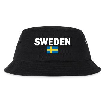 Sweden - Kids’ Bucket Hat - black - Front