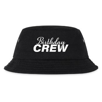 Birthday Crew Matching Group Birthday Party Outfit - Kids’ Bucket Hat - black - Front
