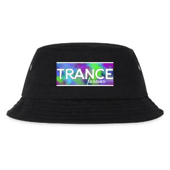 Trance forever - Kinder Bucket Hat - Schwarz - Vorne