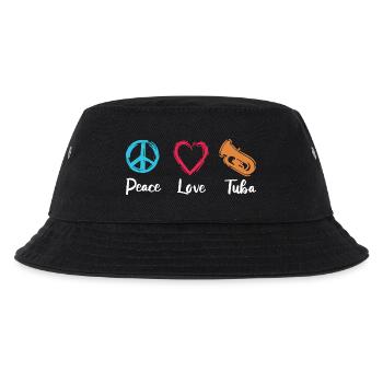 Tuba Paix Amour - Bob Enfant - noir - Devant