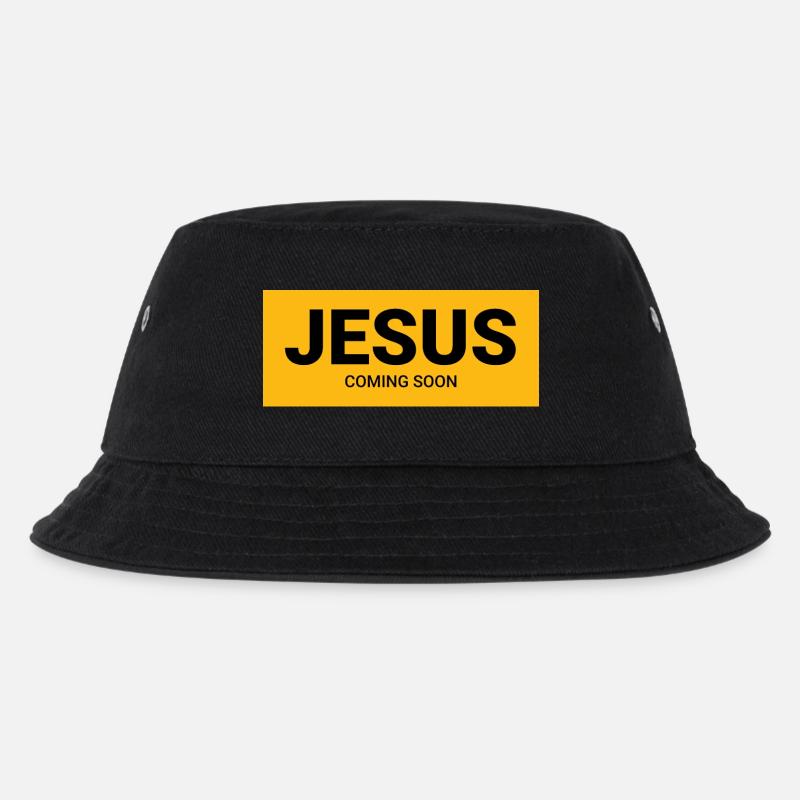 Jesus - Kinder Bucket Hat - Schwarz