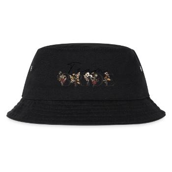 Team Bride, Braut, Zukünftige, Hochzeit, JGA - Kinder Bucket Hat - Schwarz - Vorne