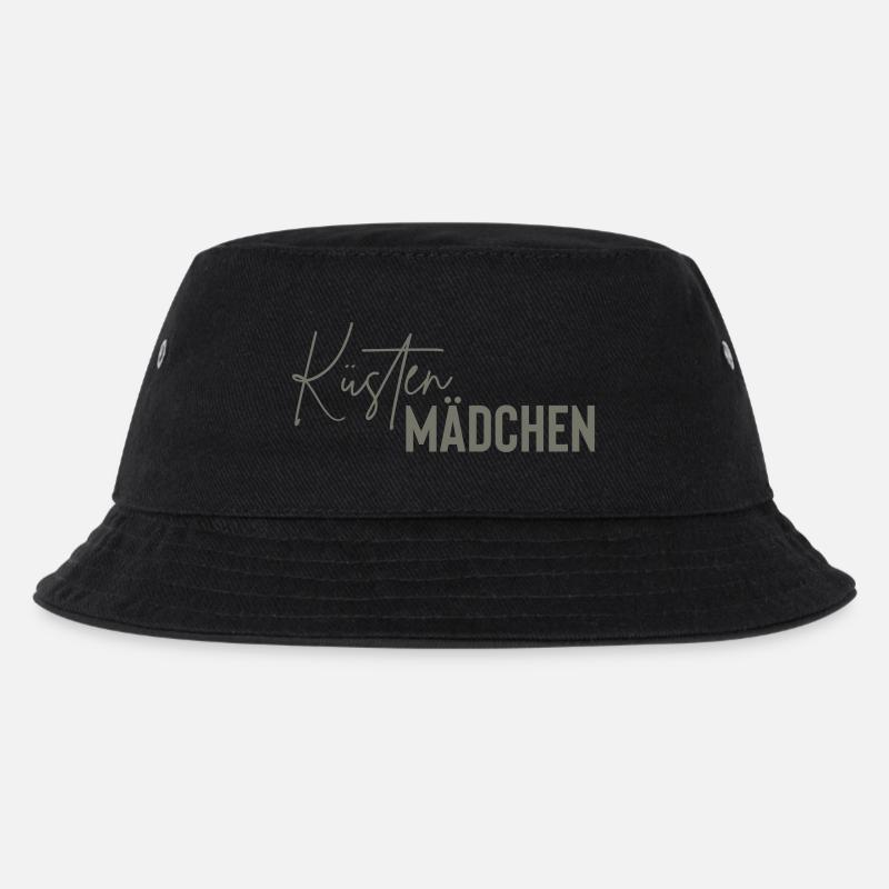 küsten mädchen - Kinder Bucket Hat - Schwarz