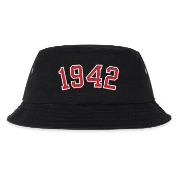 Sport year of birth 1942 - Kids’ Bucket Hat - black - Front
