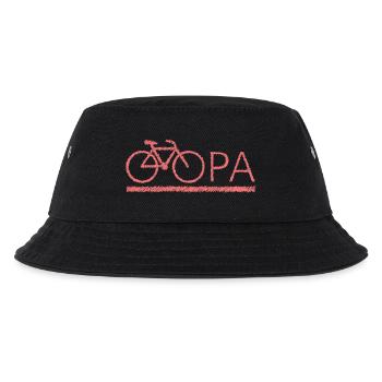 bester Opa Fahrrad Mountainbike Radeln Kritzeln - Kinder Bucket Hat - Schwarz - Vorne