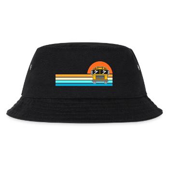Schulbusfahrer Schulbus - Kinder Bucket Hat - Schwarz - Vorne