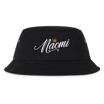 Naomi Custom Name für Frauen Kinder Kleinkinder - Naomi - Kinder Bucket Hat - Schwarz - Vorne