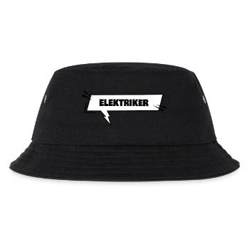 Education Electrician - Kids’ Bucket Hat - black - Front